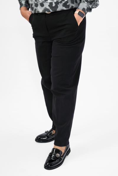 Джинсы черн. с ремнем