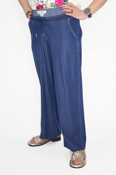 Джинсы палаццо син.