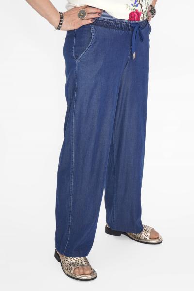Джинсы палаццо син.