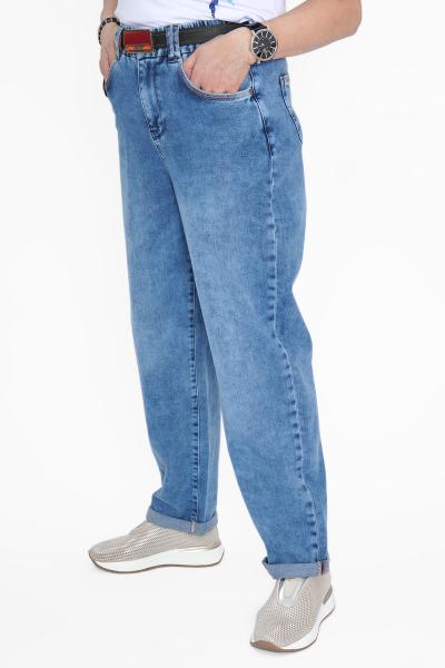 Джинсы прямые голубые