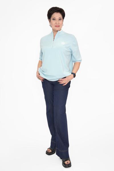 Джинсы прямые отстроч. т/син.