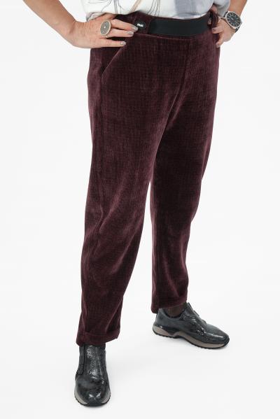 Джоггеры бордо