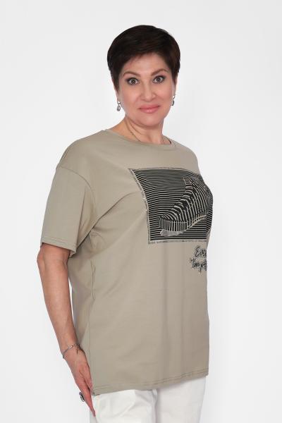 Футболка хаки кеды