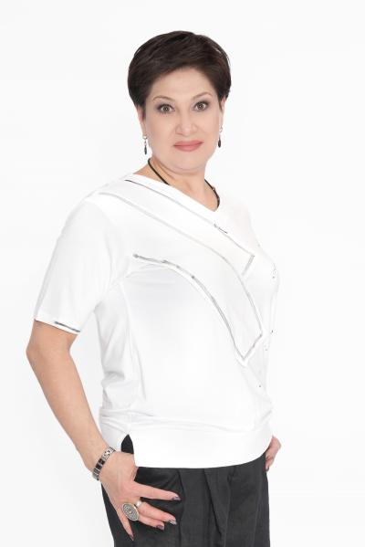 Футболка на ножке бел.