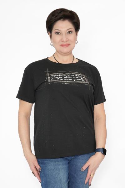 Футболка письмо черный