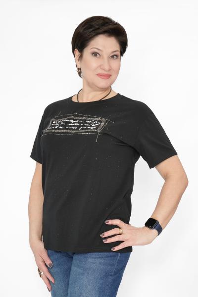 Футболка письмо черный