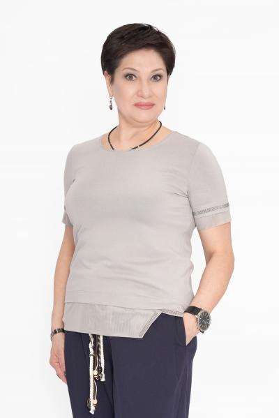 Футболка с сеткой сер. 2026Г.