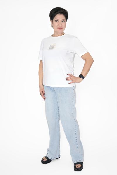 Футболка стулья белая