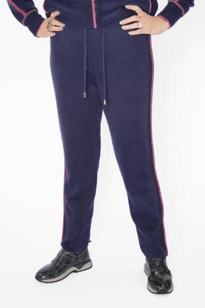 Костюм брючн. фиолет.с лампасом