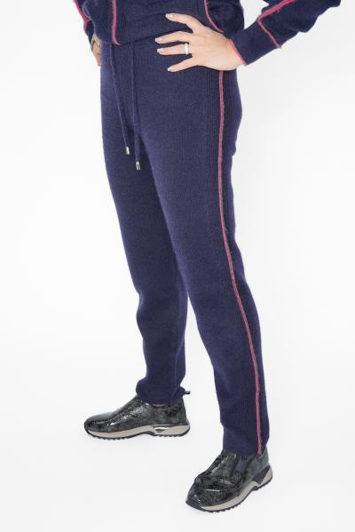 Костюм брючн. фиолет.с лампасом