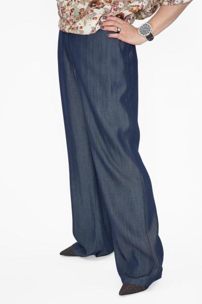 Костюм цветн. блуза