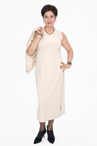 Костюм с платьем молоч.