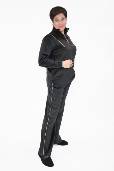 Костюм велюр лампас