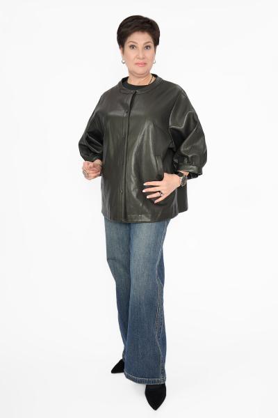 Куртка экокожа рукав фонарик