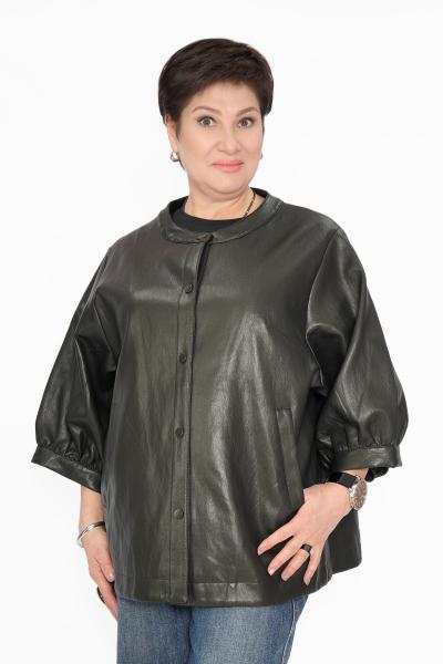 Куртка экокожа рукав фонарик