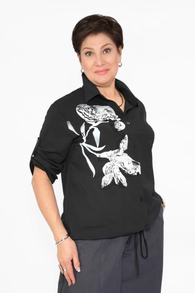 Рубашка аппликация 2 цветка