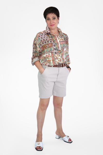 Рубашка огурцы разноцветн.