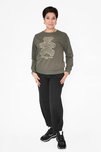 Свитшот мишка хаки