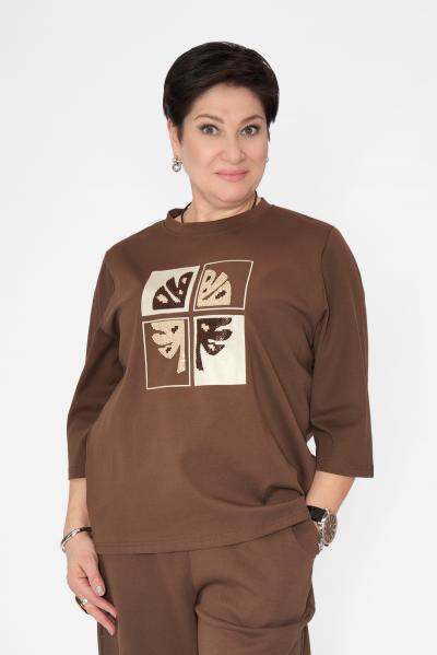 Свитшот монстера шоколад Кофты