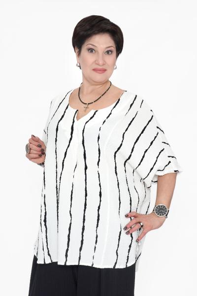 Туника жатка полоска ч/б